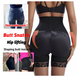 Shapewear amincissant taille haute, <span class=keywords><strong>gaine</strong></span> <span class=keywords><strong>ventre</strong></span> <span class=keywords><strong>plat</strong></span>, colombien, fajas, corset réducteur, short de contrôle du <span class=keywords><strong>ventre</strong></span>, shapewear pour femme - Product Image 4