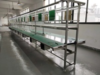 Chaîne de convoyeur à plat en PVC, Ligne de séchage à plat, Machine de retournement, Convoyeur à rouleaux, Convoyeur à plaques, Banc de travail d'assemblage