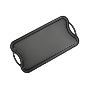 Piastra per Griglia Piatta <span class=keywords><strong>in</strong></span> <span class=keywords><strong>Ghisa</strong></span> a Doppio Uso, Piastra per Barbecue, Piastra Teppanyaki - Product Image 5