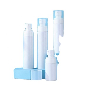 Custom Logo Printing 1oz 2oz 40ml 60ml Plastic Airless Lotion Spray Pump <b>Bottles</b> - Product Image 1