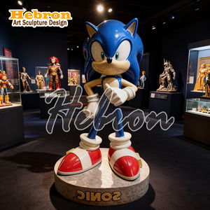 Escultura Moderna para Decoración <span class=keywords><strong>de</strong></span> Interiores, Estatua <span class=keywords><strong>de</strong></span> <span class=keywords><strong>Sonic</strong></span> <span class=keywords><strong>de</strong></span> Tamaño Real, Figura <span class=keywords><strong>de</strong></span> <span class=keywords><strong>Sonic</strong></span> Personalizada, Proveedor <span class=keywords><strong>de</strong></span> Esculturas Artísticas - Product Image 4