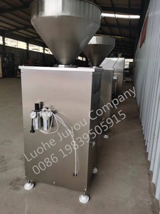 Machine à rouler les saucisses de viande allemande pneumatique automatique la moins chère pour faire des saucisses - Product Image 3