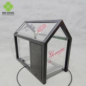 Exhibidor de Acrílico y Metal para Punto de Venta en Tiendas Minoristas, Enfriador de Botellas de Agua, Cerveza, Hielo, Whisky y Licores - Product Image 2