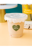 Gobelets en plastique PET transparents jetables écologiques à paroi simple avec couvercle 36oz pour boissons – Vente en gros