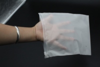 Sacs Ziploc à Fermeture Éclair Biodégradables en Plastique Mat Givré Translucide Personnalisable avec Logo pour Vêtements