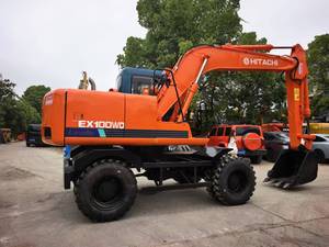 Excavadora Hitachi EX100WD 2023, Pocas Horas de Trabajo, Usada, 10 Toneladas, Capacidad de Cucharón de 0.5m³, Motor Diésel Isuzu, Sistema Hidráulico Original - Product Image 4