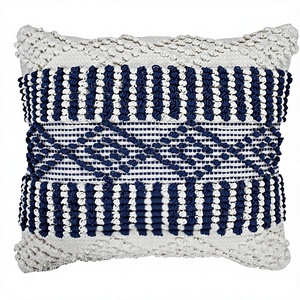 Housse de coussin décorative Boho Housse de coussin Boho Housse de coussin unique faite à la main Décoration intérieure bohème Housse de coussin tissée à la main - Product Image 1