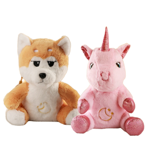 Jouet en peluche éléphant lumineux musical respirant pour bébé, poupée douce super rembourrée, rembourrage en coton PP, apaisant, pour dormir, unisexe - Product Image 2