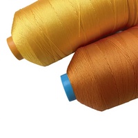 Fil à coudre en nylon enduit pour le cuir, fil à coudre en nylon teint 40/2 haute ténacité Tex 135, pour broderie et couture, longueur 1500M