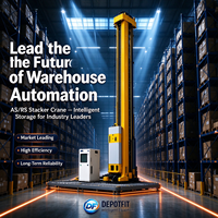 Système de manutention automatique intelligent ASRS avec grue empileuse pour l'entreposage de marchandises à haute densité