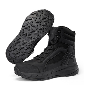 Scarpe Tattiche Leggere <span class=keywords><strong>da</strong></span> Uomo 2026, Taglie Grandi, per Pratica sul Campo, Antiscivolo, Altezza Caviglia, Suola in Gomma - Product Image 3