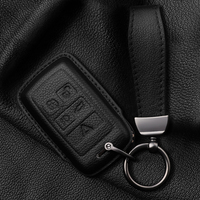 Nouveau Design étui à clés de voiture en cuir pour Land Rover Range Rover Sport Discovery Evoque Defender porte-clés