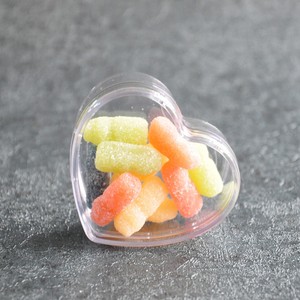 Di Vendita caldo Della Caramella di Imballaggio Trasparente Decorativo di Plastica di Cerimonia Nuziale Dolce Scatola di Cuore - Product Image 1