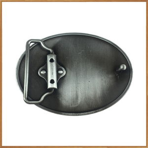 جودة عالية بيضاوية عصرية من سبيكة الزنك مشبك مع شكل رأس حصان منحوت ثلاثي الأبعاد - Product Image 3