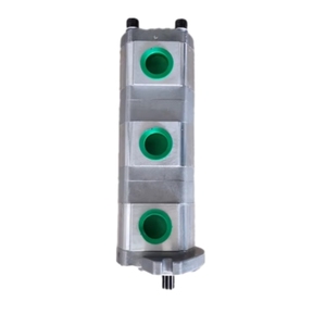 Pompe à engrenages <span class=keywords><strong>hydraulique</strong></span> <span class=keywords><strong>de</strong></span> haute qualité RB201-61110 RB20161110 KFP11-64-64-43CS KFP11646443CS pour mini-excavatrice Kub-ota KX41-2 KX41-2S - Product Image 1