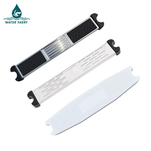 Marchepieds d'escalier de piscine Water Faery en acier inoxydable, robustes, antirouille, avec main courante antidérapante pour piscines à eau salée et <span class=keywords><strong>au</strong></span> chlore - Product Image 6