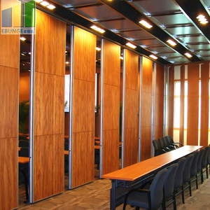 Sistema de Pared Acústica Operable EBUNGE |   Mampara Móvil de Alta Resistencia 22-28dB |   Riel de Techo Sin Riel de Piso - Product Image 1