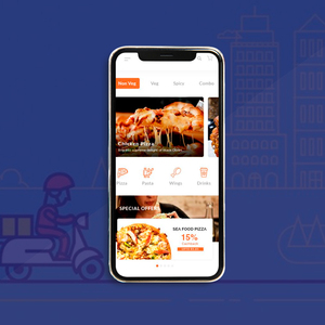Entrega de Pizza desarrollo de aplicaciones móviles | Premio Pizza App soluciones de desarrollo | Alquiler Pizza desarrollador de aplicaciones - Product Image 3
