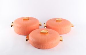 Elegante y Lujoso Juego <span class=keywords><strong>de</strong></span> 3 Recipientes para Mantener la Comida Caliente, 1.5L, 2.5L, 3.5L, Recipientes Aislados para Servir, para Restaurantes Africanos, Catering, Tienda en Línea - Product Image 2