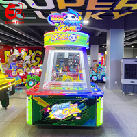 Machine d'arcade de football à 2 joueurs avec système de récompense par tickets, à monnayeur, pour Centres de Divertissement Familial (FEC)