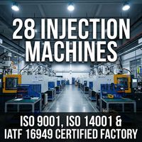 Cetakan Injeksi Plastik Kustom untuk Housing Elektronik, Cetakan Injeksi Kustom untuk Kotak PCB, Casing Instrumen, Pabrik Cetakan