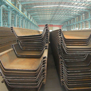 Venta al por mayor de fábrica: Nueva tableta de acero al carbono Baowu Q235 de 16 mm tipo U para muros de contención/embalses, servicios de soldadura y corte. - Product Image 3