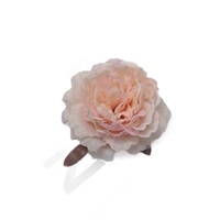 Bunga Jepit Rambut Besar Kecil Peony Bunga Buatan DIY Dekorasi Pernikahan Korsase Kain Buatan Tangan Multi-warna Ymd-001