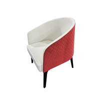 Rembourrage de bar en gros Loft en métal Chaise de restaurant à café en PU personnalisable