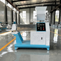 Bonne machine flottante d'usine de production d'aliments pour poissons d'extrudeuse de nourriture et machine de granule d'alimentation de volaille