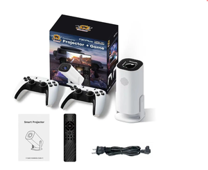 Mới Nhất P30 Cộng Với 3D Trò Chơi Máy Chiếu Thông Minh Wifi Android 9 Retro Video Trò Chơi Console 3D PSP Trò Chơi Máy Nghe Nhạc Rạp Hát Tại Nhà - Product Image 3