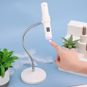 Secador de Uñas <span class=keywords><strong>UV</strong></span> LED Recargable Profesional de 9W 2024, Mini Lámpara <span class=keywords><strong>UV</strong></span> LED Inalámbrica con Sensor Táctil para Curar Uñas y Puntas - Product Image 2