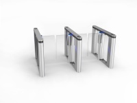 Système de contrôle d'accès de lecteur de carte RFID d'empreintes digitales de porte de vitesse de haute qualité tourniquets d'accès de prix usine