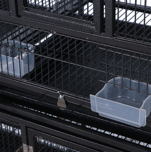 Cages à oiseaux personnalisées pour macaws, perruches, <span class=keywords><strong>canaris</strong></span>, volières, cages d'<span class=keywords><strong>élevage</strong></span>, cages à oiseaux empilables <span class=keywords><strong>en</strong></span> fil métallique, grandes cages à oiseaux - Product Image 3