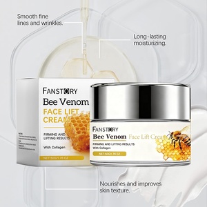 Popolare Crema Viso Idratante Anti-Età Effetto Lifting Rassodante con Veleno d'Ape Naturale Biologico Acido Ialuronico e Vitamina E - Product Image 5