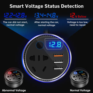 Universal 200W Car <strong>Converter</strong> <strong>12V</strong> <strong>to</strong> <strong>220V</strong> Power Inverter <strong>Auto</strong> Voltage Inversters <strong>for</strong> Us Au Eu Plug - Product Image 2