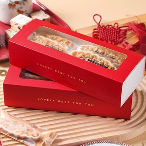 Cajas de Panadería al por Mayor del Fabricante, Embalaje Biodegradable de Grado Alimenticio, Elegantes Cajas de Cartón Color Marfil con Ventana - Product Image 3