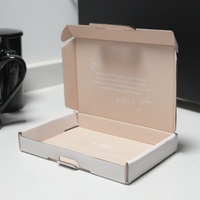 Boîte d'emballage en carton ondulé de haute qualité, emballage de commerce électronique imprimé personnalisé, boîte en carton ondulé