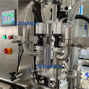 हॉट-सेलिंग स्वचालित इलेक्ट्रिक तेल चाय डबल-सिर क्षैतिज पिस्टन फिलर सॉस भरने मशीन 200 एमएल पीएलसी - Product Image 4