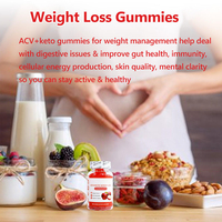 Gummies Morosil Céto ACV Amincissantes Vitamines Corporelles pour une Combustion Efficace des Graisses Compléments au Vinaigre de Cidre