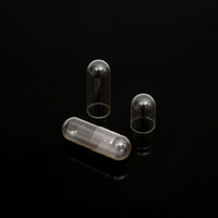 140 000 pièces par boîte, taille 2, capsules végétales HPMC transparentes vides, séparées, marque TING KAI, couleurs et impression de logo personnalisées