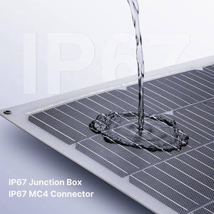 Paneles Solares Flexibles Monocristalinos Ultra Delgados de 100W, 200W, 300W, <span class=keywords><strong>Placa</strong></span> de Energía <span class=keywords><strong>Solar</strong></span> Ligera <span class=keywords><strong>para</strong></span> RV, Barco, Autocaravana, Camioneta - Product Image 3