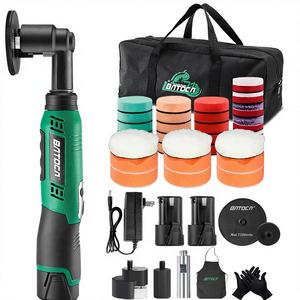 <span class=keywords><strong>Polisseuse</strong></span> de voiture sans fil <span class=keywords><strong>Mini</strong></span> Batoca, <span class=keywords><strong>polisseuse</strong></span> de roues de voiture à double action, tampon flexible, plaque de support, détaillage, cirage, batterie 2000mAh, 1-3 - Product Image 1