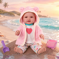 Poupées Reborn Mia en Vinyle Intégral de 15 Pouces Babeside, Poupées Bébé Réalistes, Ensemble Cadeau avec Sac à Main, Fournisseur en Gros