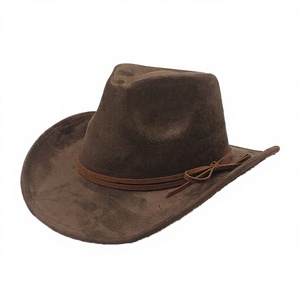 Chapeau Fedora à large bord vintage personnalisé pour hommes et femmes |   Chapeau Fedora en feutre avec logo OEM, vente en gros, unisexe, chapeau tendance - Product Image 3