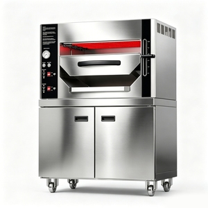 Four à steak professionnel au gaz, direct usine, 600°C, pour une cuisson rapide et une conservation de l'humidité, avec armoire de rangement, idéal pour les restaurants. - Product Image 1