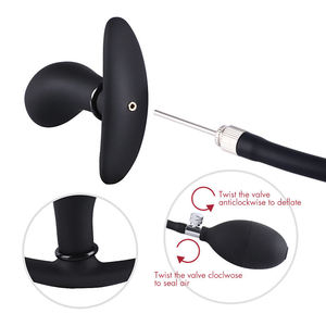 Tapón Anal Inflable Desmontable de Silicona Impermeable, Juguete Anal Expandible, Juguete Anal Inflable Portátil - Product Image 6