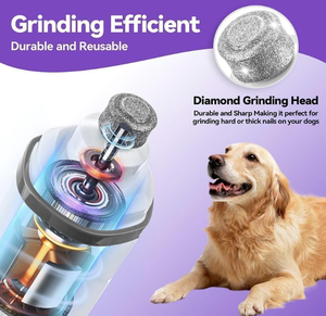 Meilleur vendeur mondial 2026, lime à ongles silencieuse Groom <span class=keywords><strong>Pro</strong></span>, lime à ongles silencieuse pour chien, réglage à 3 vitesses, lumière LED intégrée, sûre - Product Image 3