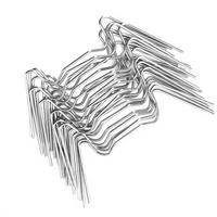 Clip de fixation en acier inoxydable à surface lisse pour serre, crochet de maintien pour culture de tomates, pince pour feuilles