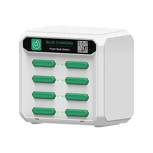 Distributeur automatique de station de charge power bank, idée personnalisée, chargeur de téléphone