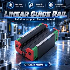 รางนำลูกกลิ้งแบบเส้นตรง LGR45EA LGR45HEA สำหรับระบบ CNC เครื่องตัดพลาสม่า CNC ความยาวที่ปรับแต่งได้ ระบบเคลื่อนที่แบบเส้นตรง - Product Image 4